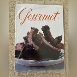 Gourmet Magazine May 2006 Issue NWT NIB